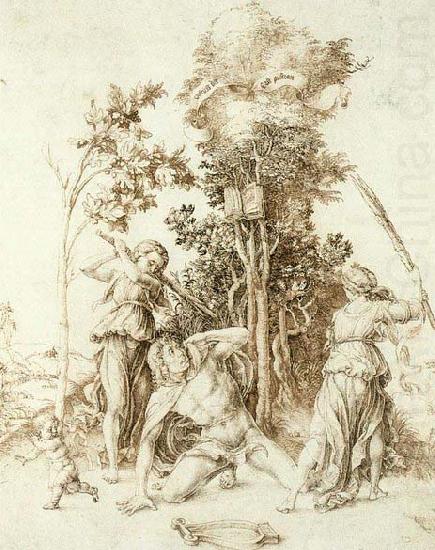 Albrecht Durer Death of Orpheus oil painting picture